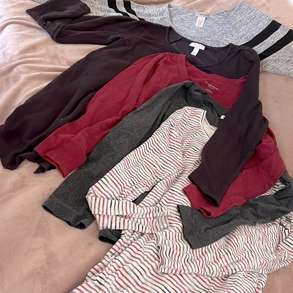Set of 5 Maternity Tops